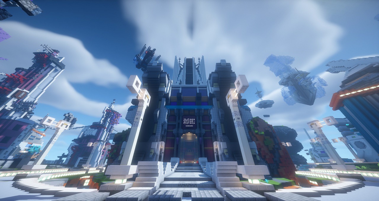 samsung Jövőálló Kampusz Minecraft platformján