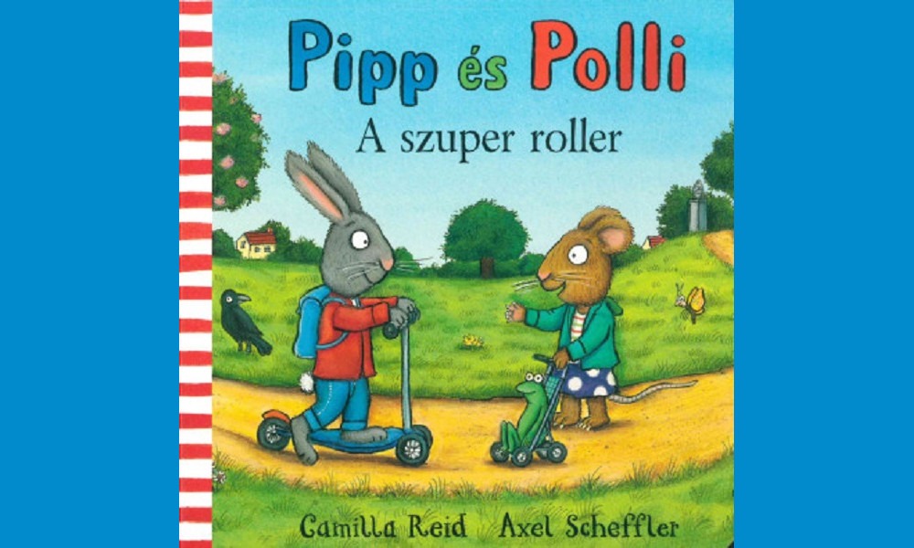 Pipp és Polli - A szuper roller könyv