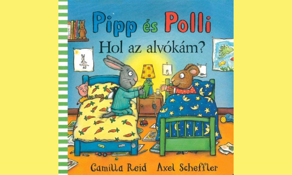 Pipp és Polli Hol az alvókám könyv