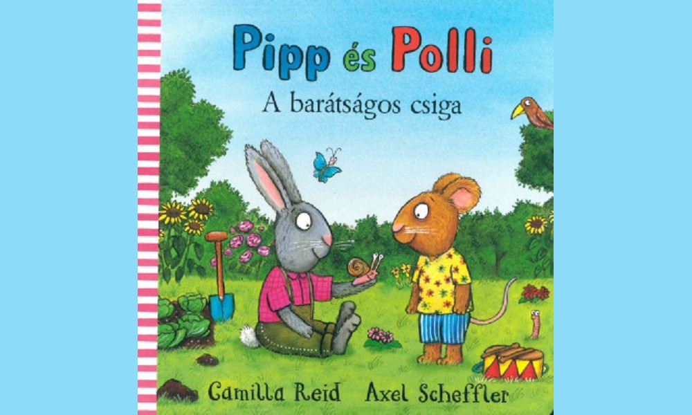 pipp és polli barátságos csiga