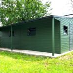 DELUX kivitelű mobilgarázs